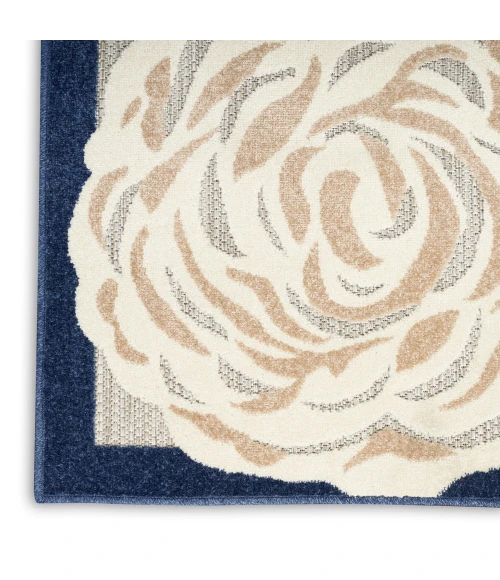Nourison Aloha Area Rug ALH32 Blue Grey