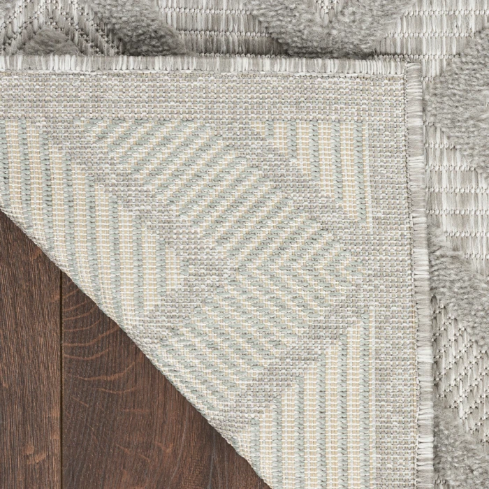 Nourison Versatile Area Rug NRV01 Silver Grey