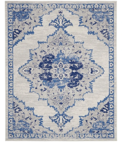 Nourison Whimsicle Area Rug WHS14-Ivory Blue