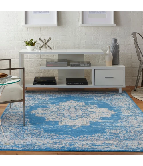 Nourison Grafix Area Rug GRF14-Blue