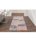 Nourison Passion Ivory/Multi PSN17 2 ft. 2 in. X 10 ft. Rectangle Rug