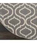 Nourison Jubilant Round Area Rug JUB19-Grey
