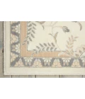 Nourison Home Persian Empire White PE22 5ft.3in. x 7ft.5in. Rect. Rug