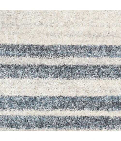 Nourison Astra Machine Washable Area Rug ASW04 Ivory Blue