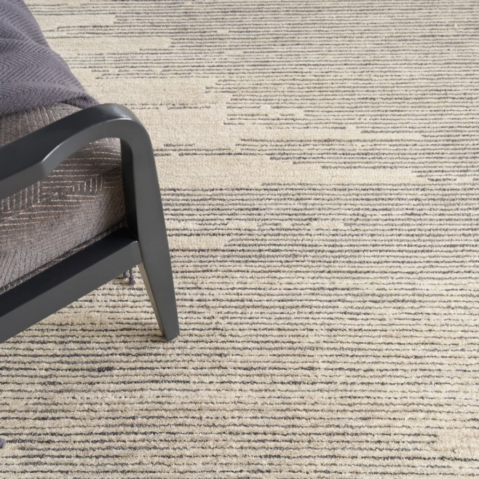 Michael Amini Ma30 Star Area Rug SMR02 Ivory/Grey