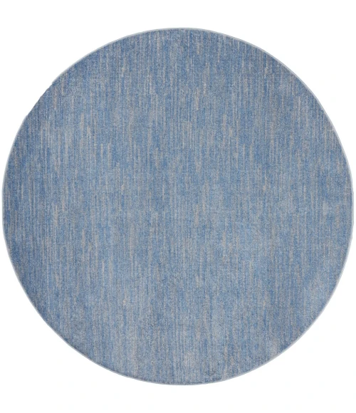 Nourison Essentials Area Rug NRE01-Blue/Grey