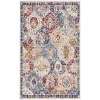 Nourison Home Grafix GRF31 Blue Multicolor 3 ft. 9 in. X 5 ft. 9 in. Area Rug