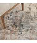 Nourison Quarry Beige Grey QUA01 8 ft. X Round Rug