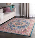 Nourison Passion Area Rug PSN20-Teal Multicolor