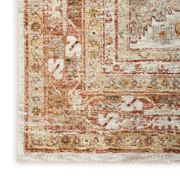 Nourison Sahar Ivory Multicolor SHR01 8 ft. X 10 ft. Rect. Rug