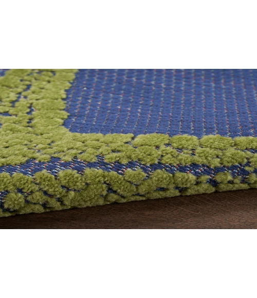 Nourison Aloha Blue Multicolor ALH28 2 ft. X 6 ft. Rectangle Rug