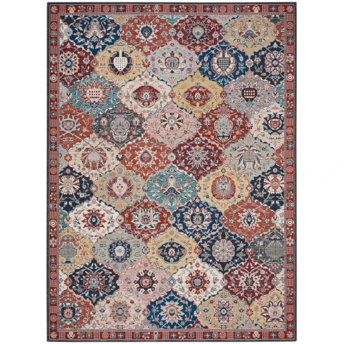 Nourison Parisa Area Rug PSA05 Multicolor 9'9" x 13'9"