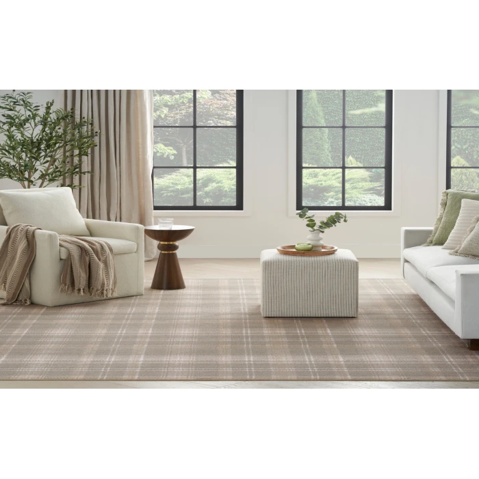 Nourison Grafix Olive GRF03 5 ft. 3 in. X 7 ft. 3 in. Rectangle Rug