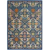 Nourison Home Allur ALR03 Navy Multicolor 4 ft. X 6 ft. Area Rug