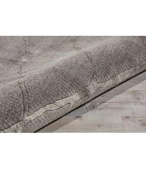 Nourison Twilight Round Area Rug TWI15 Grey 8' Round