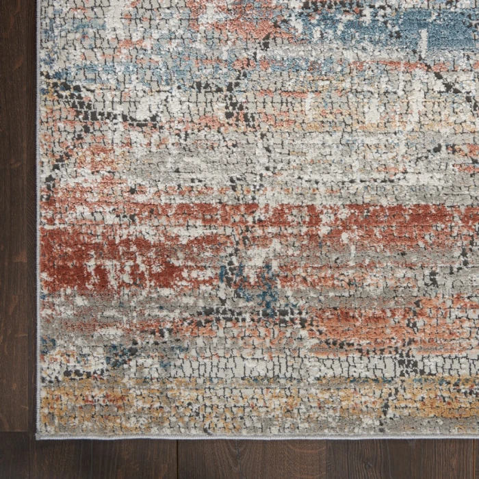 Nourison Rustic Textures Area Rug RUS11-Multicolor