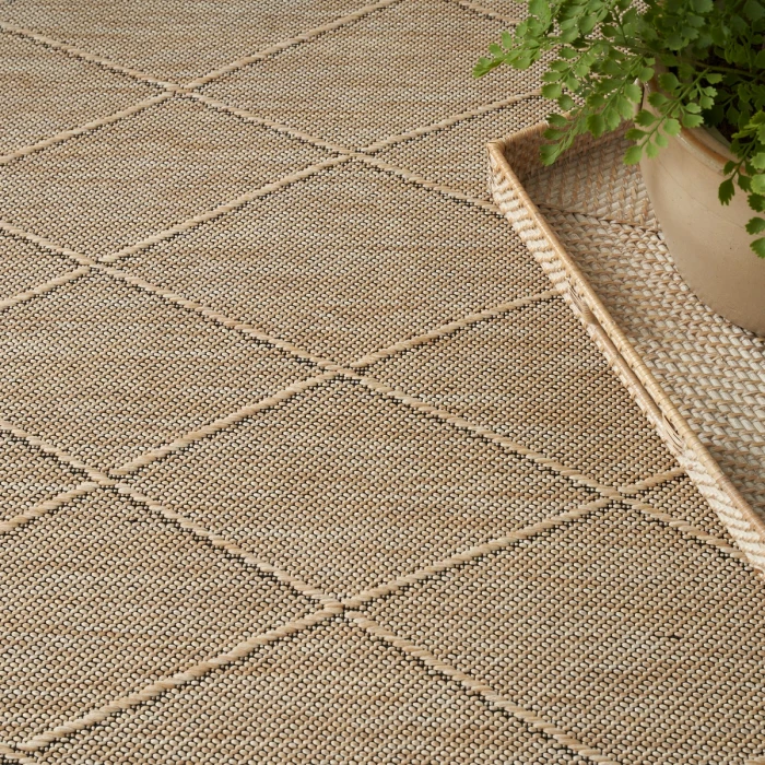 Nourison Washable Solutions Natural WSL01 9 ft. X 12 ft. Rect. Rug