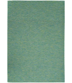 Nourison Home Washable Solutions WSL01 Blue/Green 4 ft. X 6 ft. Area Rug