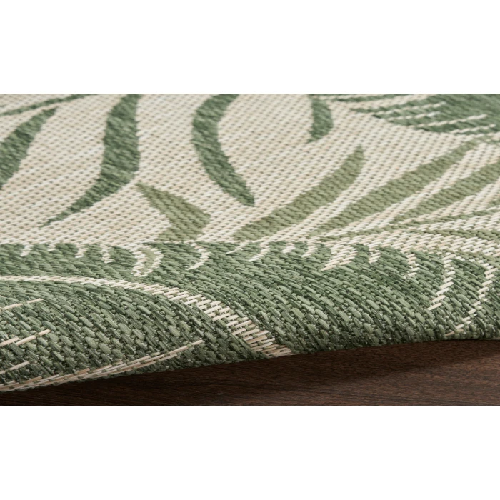 Nourison Garden Oasis Ivory Green GOA02 3 ft. X 5 ft. Rectangle Rug