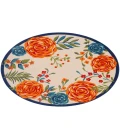Nourison Aloha Multicolor ALH32 7’10” Round Rug