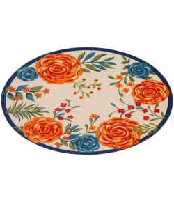 Nourison Home Aloha ALH32 Multicolor 7 ft. 10 in. Round Area Rug