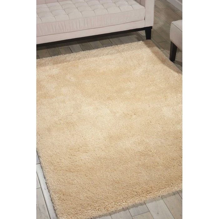 Nourison Home Yummy Shag Beige YUM01 3ft.11in. x 5ft.11in. Rect. Rug