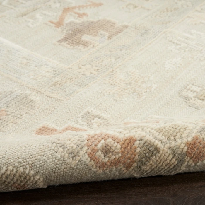 Nourison Whispers Cream WHP02 8 ft. X 10 ft. Rect. Rug