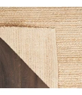 Nourison Natural Jute Area Rug NJT01 Bleached