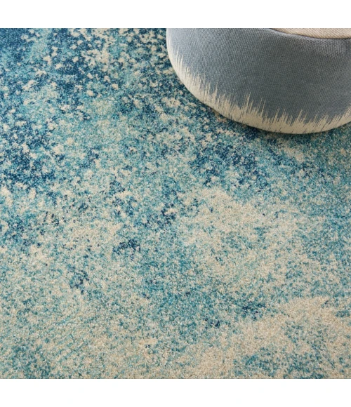 Nourison Passion Area Rug PSN10-Navy/Light Blue