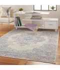 Nourison Grafix Area Rug GRF14-Ivory/Pink