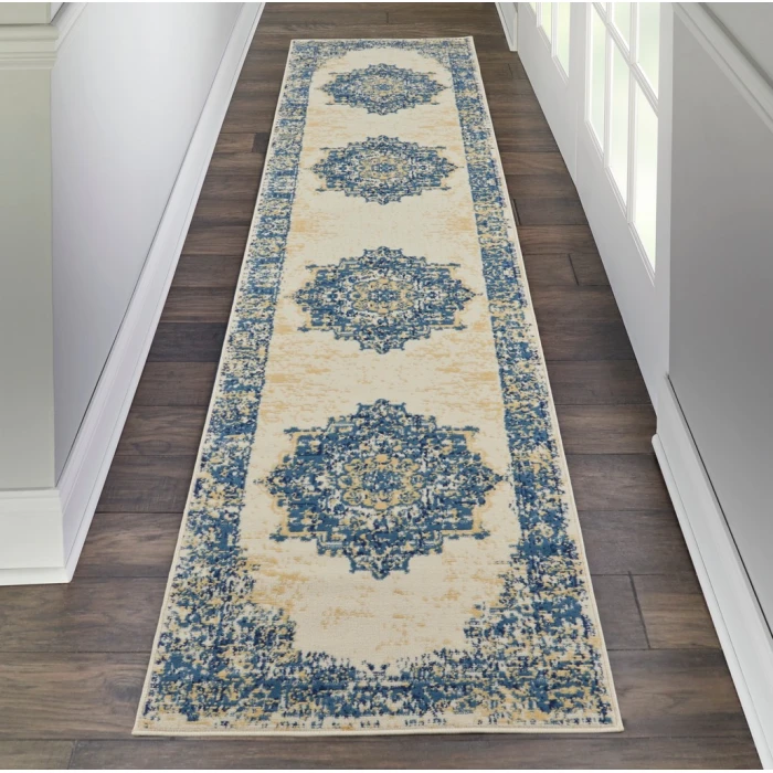 Nourison Grafix Runner Area Rug GRF14-White
