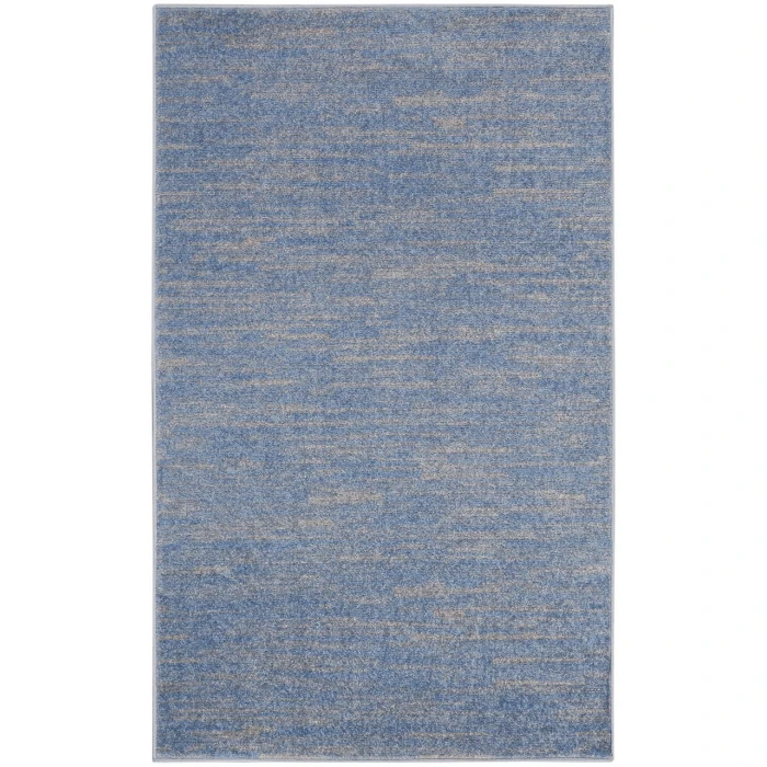 Nourison Essentials Area Rug NRE01-Blue/Grey