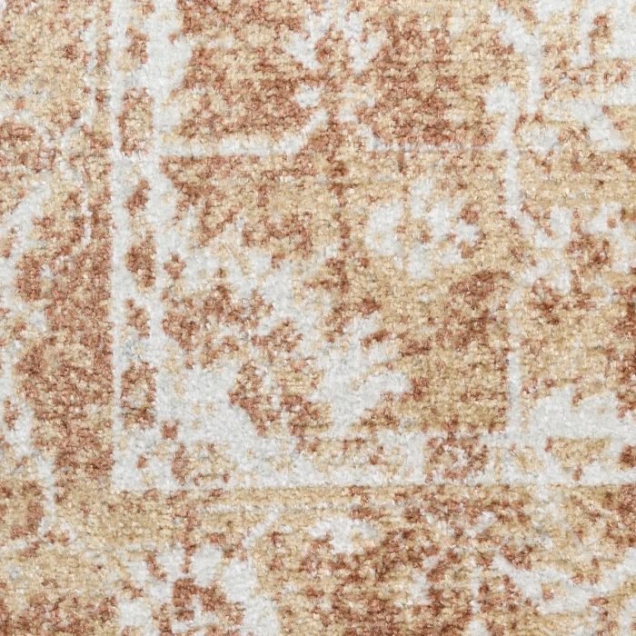 Nourison Astra Machine Washable Rust ASW12 4 ft. X 6 ft. Rect. Rug