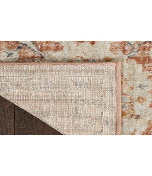 Nourison Oushak Home Rust OUS01 4 ft. 1 in. X 5 ft. 11 in. Rectangle Rug