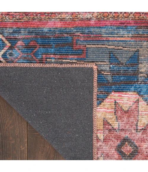 Nicole Curtis Machine Washable Series 1 Area Rug SR106 Multicolor 2' x 4'