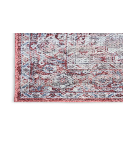 Nicole Curtis Machine Washable Series 1 Ivory Brick SR101 9 ft. 2 in. X 12 ft. Rectangle Rug