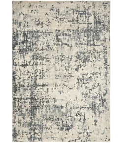 Nourison Home Quarry QUA17 Ivory Grey 3 ft. 9 in. X 5 ft. 9 in. Area Rug