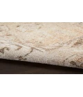 Nourison Astra Machine Washable Beige ASW11 6 ft. 7 in. X 9 ft. Rectangle Rug