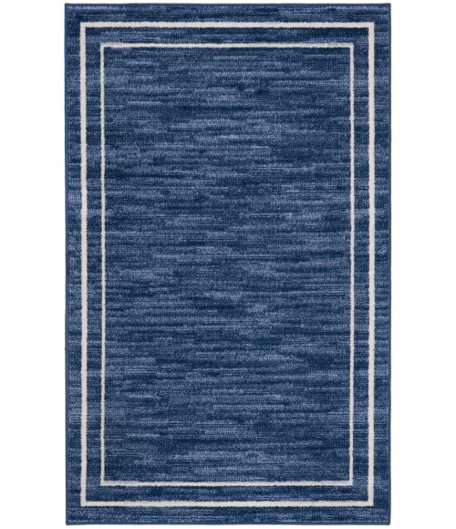 Nourison Nourison Essentials Area Rug NRE02 Navy/Ivory