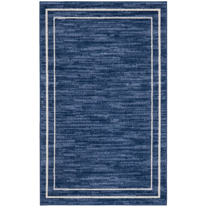 Nourison Nourison Essentials Area Rug NRE02 Navy/Ivory
