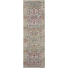 Nourison Home Vintage Kashan VKA02 Ivory 2 ft. X 6 ft. Area Rug