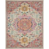 Nourison Home Passion PSN25 Ivory Pink 8 ft. X 10 ft. Area Rug