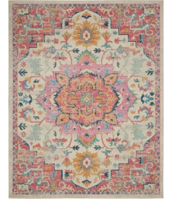 Nourison Home Passion PSN25 Ivory Pink 8 ft. X 10 ft. Area Rug