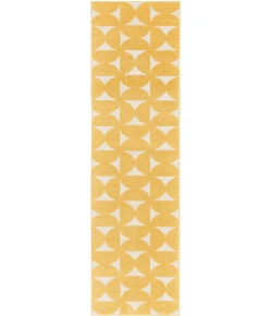 Nourison Harper Yellow DS301 2ft.2in. x 7ft.6in. Rect. Rug
