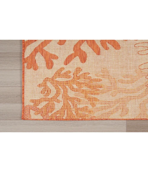 Nourison Garden Oasis Coral GOA05 5 ft. X 7 ft. Rectangle Rug