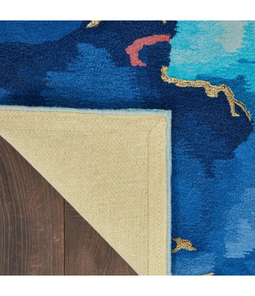 Nourison Prismatic Area Rug PRS18 Multicolor 5'6" x 7'5"