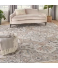 Nourison Astra Machine Washable Area Rug ASW12 Silver Grey