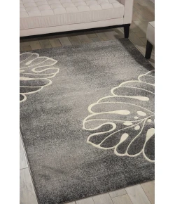 Nourison Home Maxell MAE04 Grey 9 ft. 3 in. X 12 ft. 9 in. Area Rug