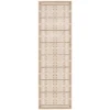 Nourison Home Nordic NRC06 Taupe 2 ft. X 6 ft. Area Rug