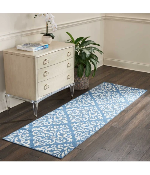 Nourison Grafix Runner Area Rug GRF06-Blue